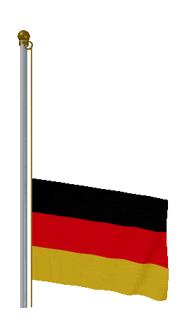 Germany Raise & Lower animated flag GIF