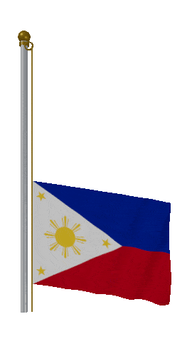 Philippines Raise & Lower animated flag GIF