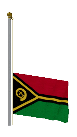 Vanuatu Raise & Lower animated flag GIF