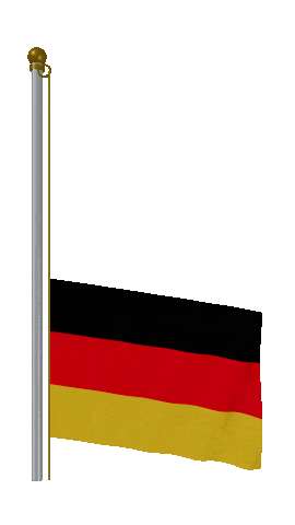 Germany Raise Pole animated flag GIF