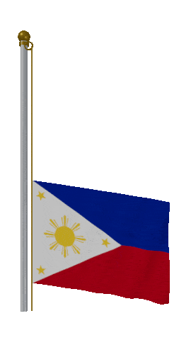 Philippines Raise Pole animated flag GIF