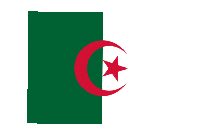 Algeria Rect Float animated flag GIF
