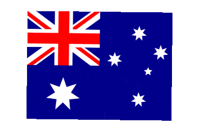 Australia Rect Float animated flag GIF