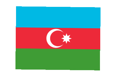 Azerbaijan Rect Float