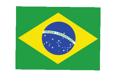 Brazil Rect Float animated flag GIF