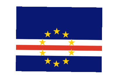 Cape Verde Rect Float animated flag GIF