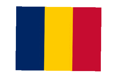 Chad Rect Float animated flag GIF