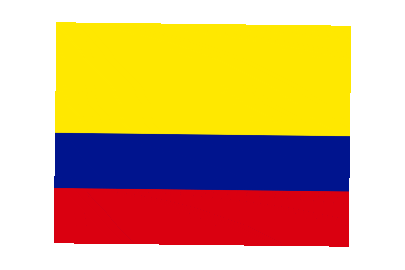 Colombia Rect Float animated flag GIF