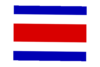 Costa Rica Rect Float