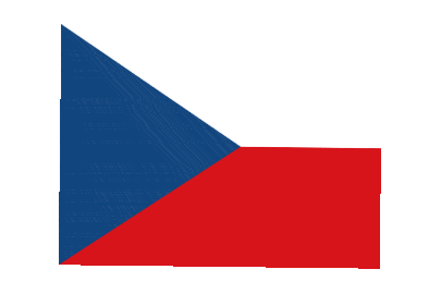 Czechia Rect Float animated flag GIF