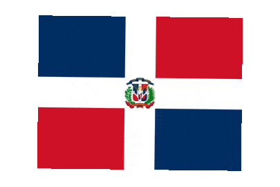 Dominican Republic Rect Float