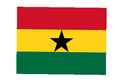 Ghana Rect Float animated flag GIF