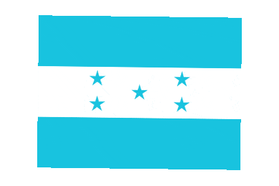 Honduras Rect Float animated flag GIF