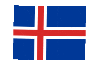 Iceland Rect Float animated flag GIF
