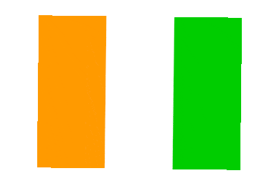 Ivory Coast Rect Float