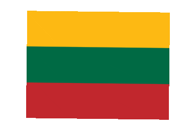 Lithuania Rect Float animated flag GIF