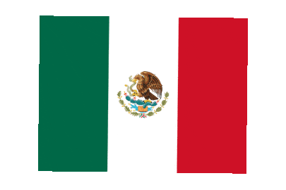 Mexico Rect Float animated flag GIF