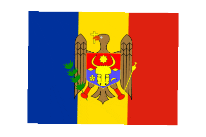 Moldova Rect Float animated flag GIF