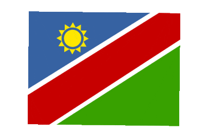Namibia Rect Float animated flag GIF