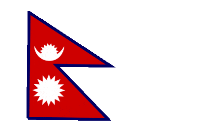 Nepal Rect Float animated flag GIF