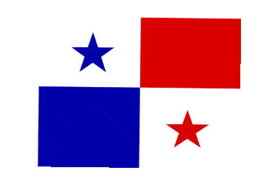 Panama Rect Float animated flag GIF