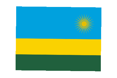 Rwanda Rect Float animated flag GIF