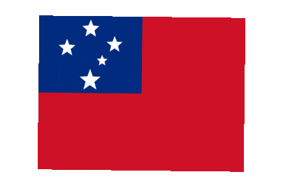 Samoa Rect Float animated flag GIF