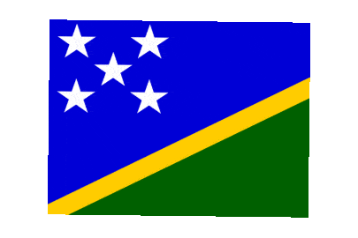 Solomon Islands Rect Float