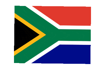 South Africa Rect Float animated flag GIF