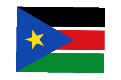 South Sudan Rect Float