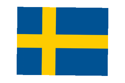Sweden Rect Float animated flag GIF