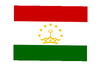 Tajikistan Rect Float