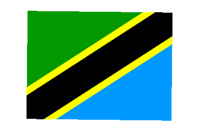 Tanzania Rect Float animated flag GIF