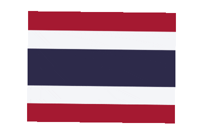 Thailand Rect Float animated flag GIF