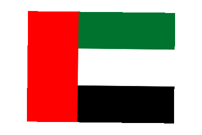 United Arab Emirates Rect Float animated flag GIF