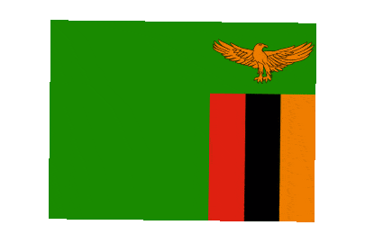 Zambia Rect Float animated flag GIF