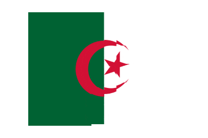 Algeria Pixel Chase animated flag GIF