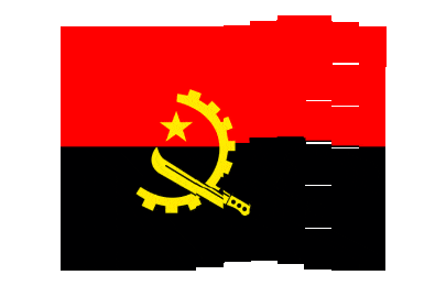 Angola Pixel Chase animated flag GIF