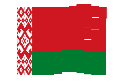 Belarus Pixel Chase animated flag GIF
