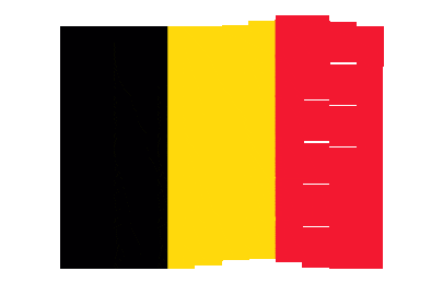 Belgium Pixel Chase animated flag GIF