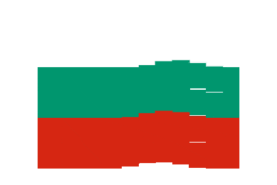 Bulgaria Pixel Chase animated flag GIF