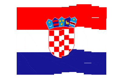 Croatia Pixel Chase animated flag GIF