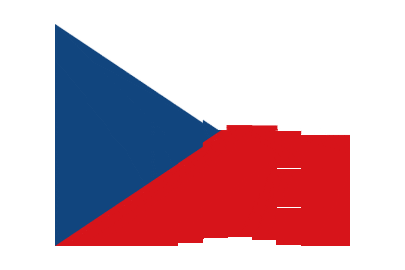 Czechia Pixel Chase animated flag GIF