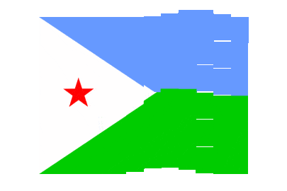 Djibouti Pixel Chase animated flag GIF
