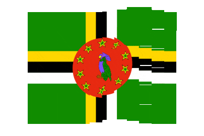 Dominica Pixel Chase animated flag GIF