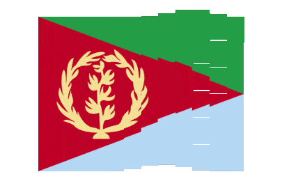 Eritrea Pixel Chase animated flag GIF