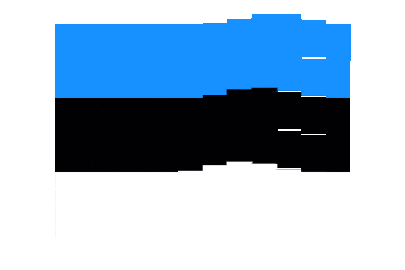 Estonia Pixel Chase animated flag GIF