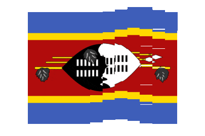 Eswatini Pixel Chase animated flag GIF