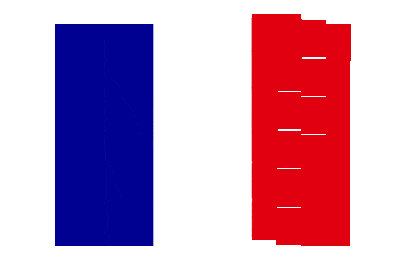 France Pixel Chase animated flag GIF
