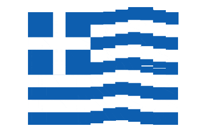 Greece Pixel Chase animated flag GIF